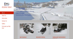 Desktop Screenshot of cj-rentals.net